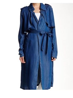 love, Fire Lyocel Light Trench Coat